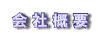 会社の概要